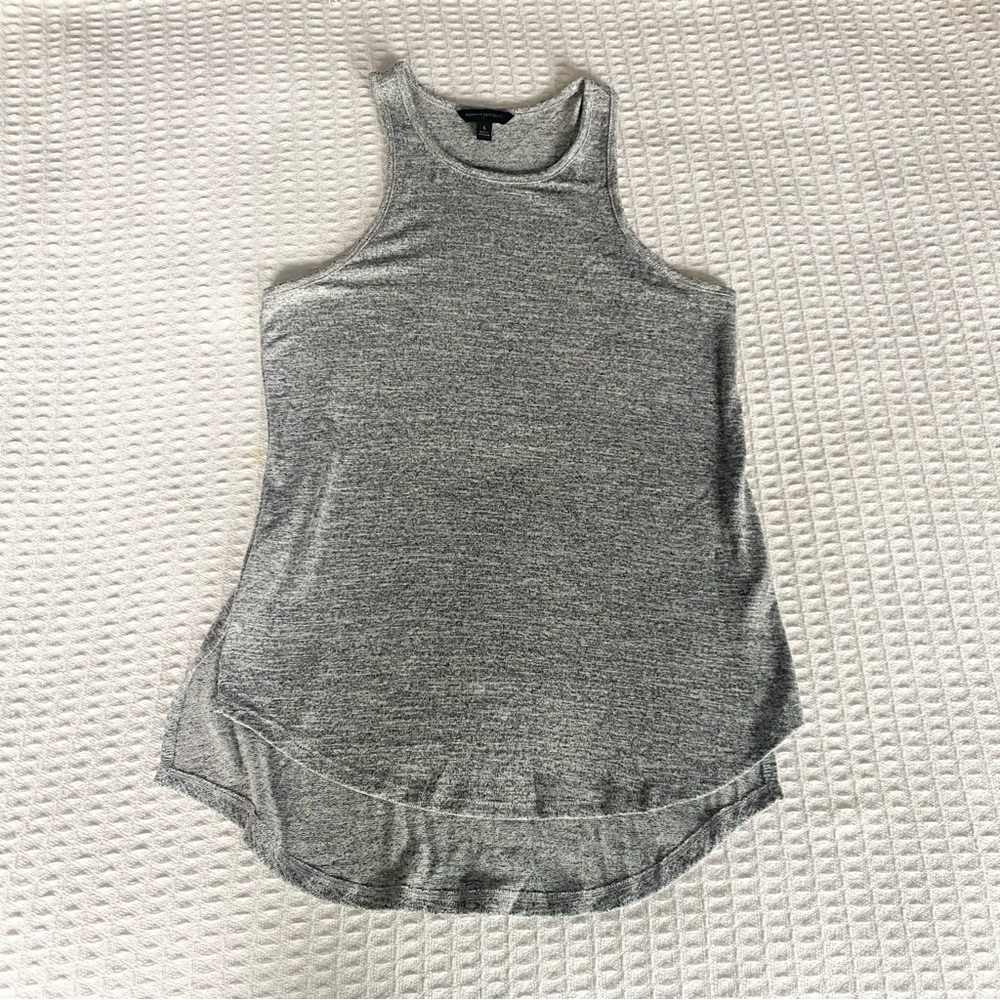 Banana Republic Factory Heather Gray Tank Top Small